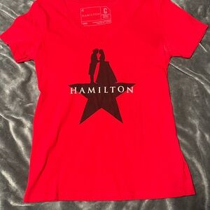 Hamilton Bright Red Women's Short Sleeve Tee
